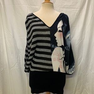 Vintage Custo Barcelona long sleeve t shirt